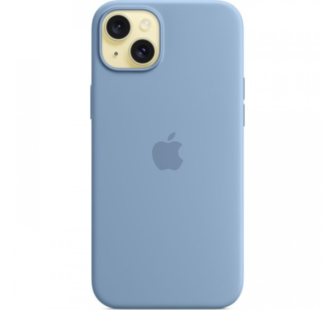 Чохол до мобільного телефона Apple iPhone 15 Plus Silicone Case with MagSafe Winter Blue (MT193ZM\/A)
