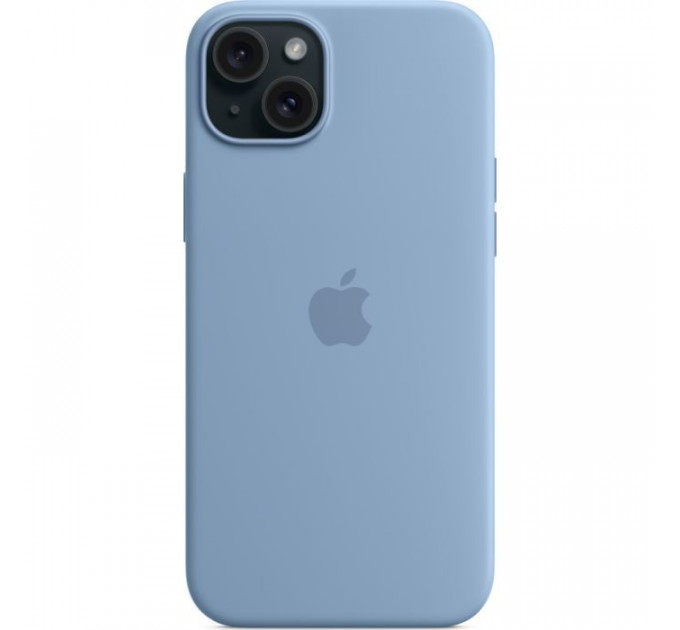 Чохол до мобільного телефона Apple iPhone 15 Plus Silicone Case with MagSafe Winter Blue (MT193ZM\/A)