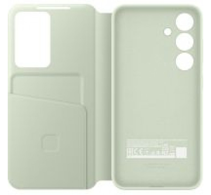 Чехол для мобильного телефона Samsung Galaxy S24 (S921) Smart View Wallet Case Lime (EF-ZS921CGEGWW)