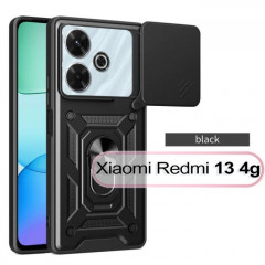 Чохол до мобільного телефона BeCover Military Xiaomi Redmi 13 Black (711551)