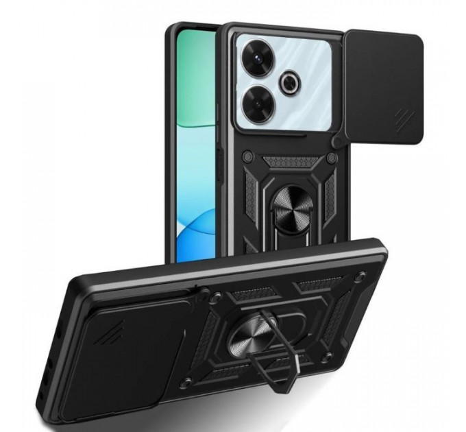 Чохол до мобільного телефона BeCover Military Xiaomi Redmi 13 Black (711551)