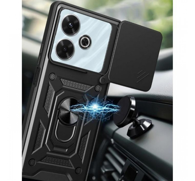 Чохол до мобільного телефона BeCover Military Xiaomi Redmi 13 Black (711551)
