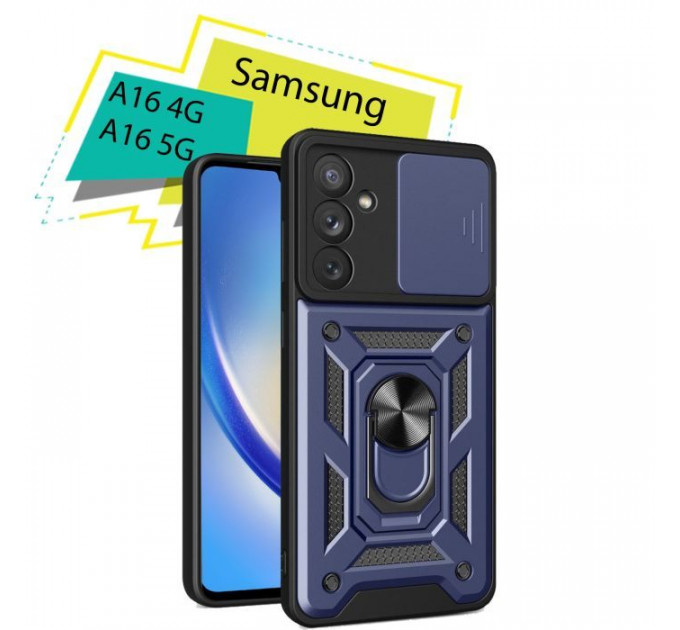 Чехол для мобильного телефона BeCover Military Samsung Galaxy A16 4G SM-A165\/A16 5G SM-A166 Blue (713069)