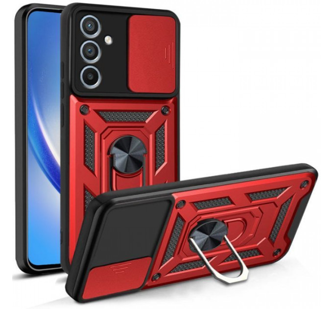 Чохол до мобільного телефона BeCover Military Samsung Galaxy A16 4G SM-A165\/A16 5G SM-A166 Red (713071)