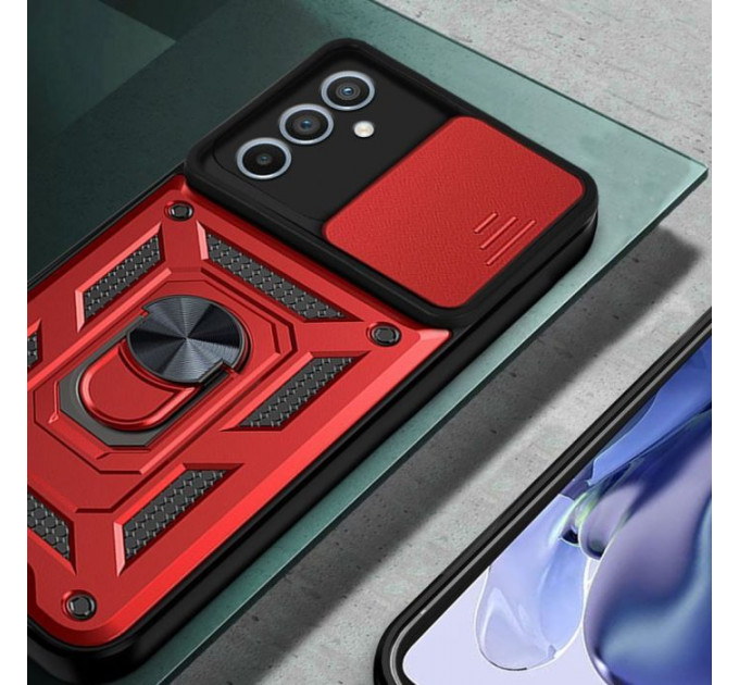 Чохол до мобільного телефона BeCover Military Samsung Galaxy A16 4G SM-A165\/A16 5G SM-A166 Red (713071)