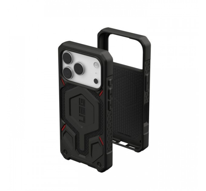 Чохол до мобільного телефона UAG iPhone 17 Pro Monarch Pro MagSafe Kevlar Black (114513113940)