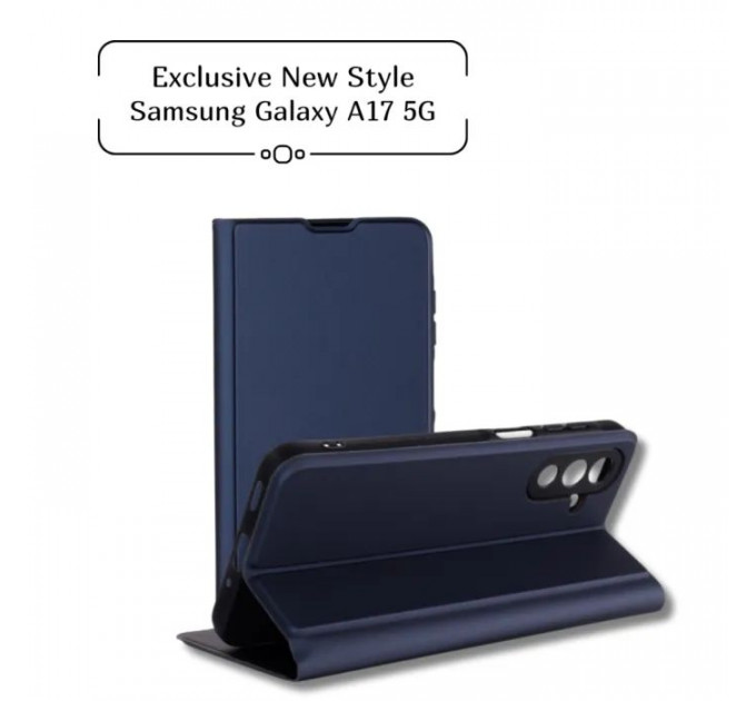 Чохол до мобільного телефона BeCover Exclusive New Style Samsung Galaxy A17 5G SM-A17 Deep Blue (713895)