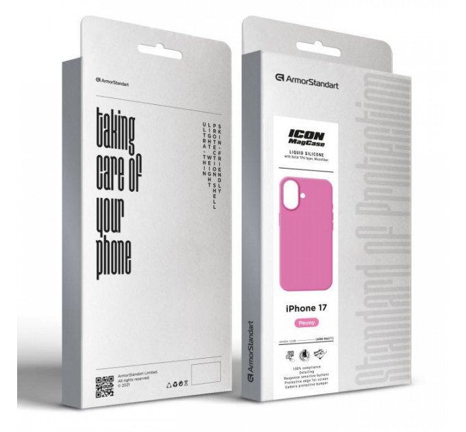 Чехол для мобильного телефона Armorstandart ICON2 MagCase Apple iPhone 17 Peony (ARM86671)
