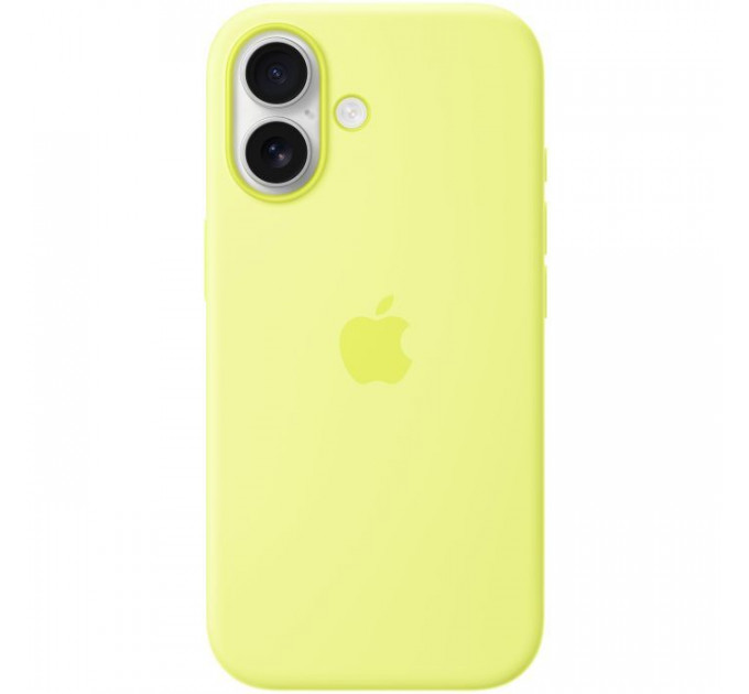 Чохол до мобільного телефона Apple Silicone iPhone 17 Neon Yellow Model A3558 (MGEV4ZM\/A)
