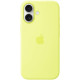 Чохол до мобільного телефона Apple Silicone iPhone 17 Neon Yellow Model A3558 (MGEV4ZM\/A)