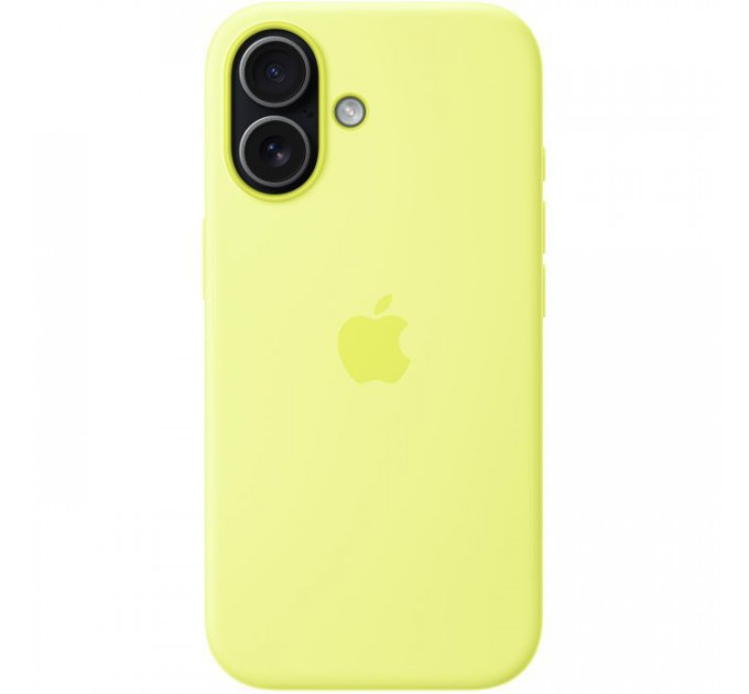 Чохол до мобільного телефона Apple Silicone iPhone 17 Neon Yellow Model A3558 (MGEV4ZM\/A)
