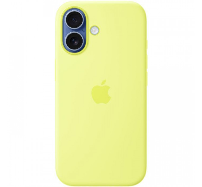 Чохол до мобільного телефона Apple Silicone iPhone 17 Neon Yellow Model A3558 (MGEV4ZM\/A)