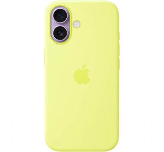 Чохол до мобільного телефона Apple Silicone iPhone 17 Neon Yellow Model A3558 (MGEV4ZM\/A)