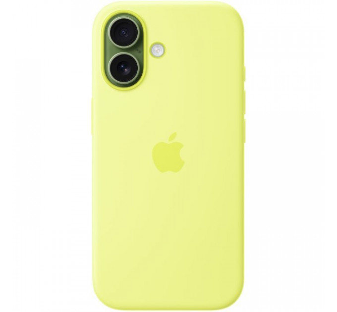 Чохол до мобільного телефона Apple Silicone iPhone 17 Neon Yellow Model A3558 (MGEV4ZM\/A)