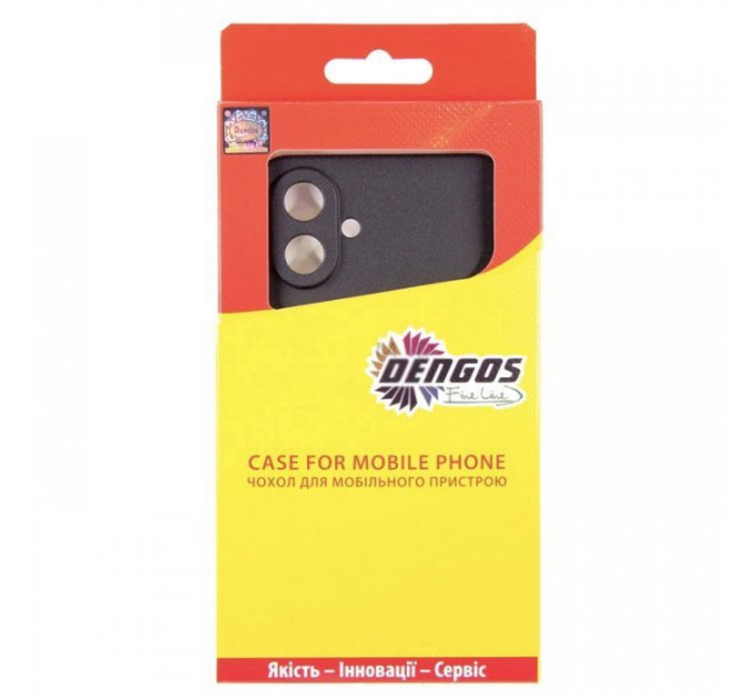 Чохол до мобільного телефона Dengos Carbon Kit for Samsung Galaxy A07 case + glass Black (DG-KM-162)