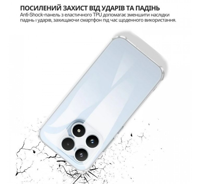 Чохол до мобільного телефона BeCover Anti-Shock Xiaomi 17 Clear (714955)