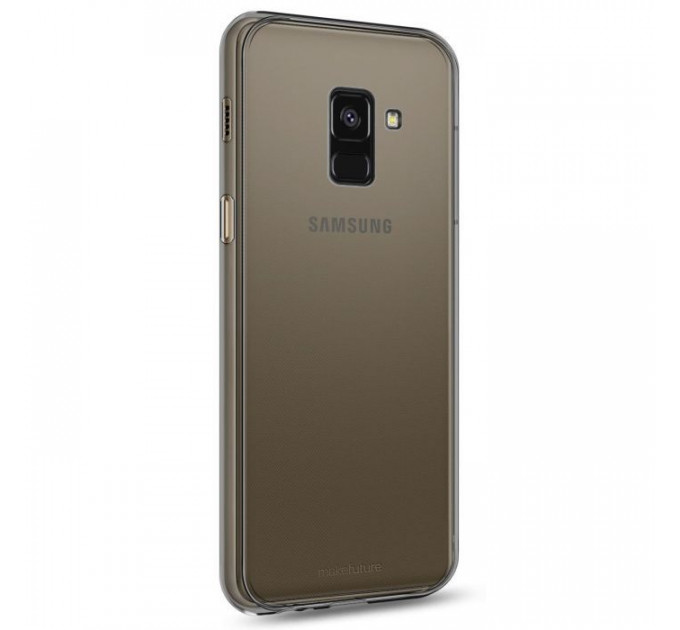 Чохол до мобільного телефона MakeFuture Air Case (Clear TPU) Samsung A8 Plus 2018 Black (MCA-SA818PBK)