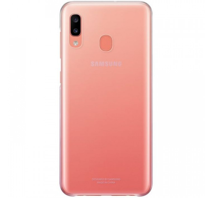 Чехол для мобильного телефона Samsung Galaxy A20 (A205F) Gradation Cover Pink (EF-AA205CPEGRU)