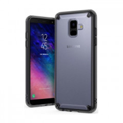 Чохол до мобільного телефона Ringke Fusion Samsung Galaxy A6 Smoke Black (RCS4438)