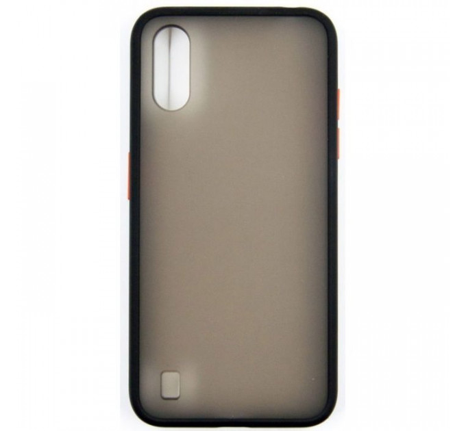 Чехол для мобильного телефона Dengos Samsung Galaxy A01 (black) (DG-TPU-MATT-32) Чехол для мобильного телефона Dengos Samsung Galaxy A01 (black) (DG-TPU-MATT-32)