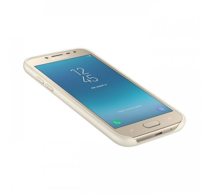 Чохол до мобільного телефона Samsung J2 (2018)\/EF-PJ250CFEGRU - Dual Layer Cover (Gold) (EF-PJ250CFEGRU)