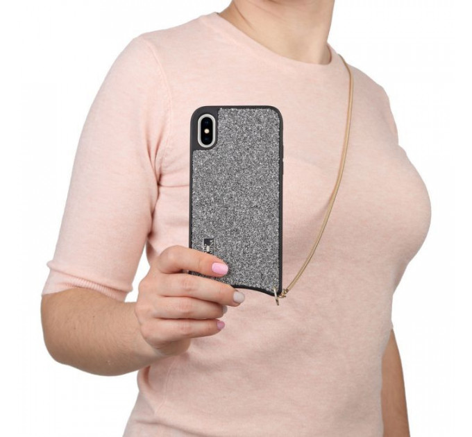 Чохол до мобільного телефона BeCover Glitter Apple iPhone X\/Xs Silver (703644) (703644)