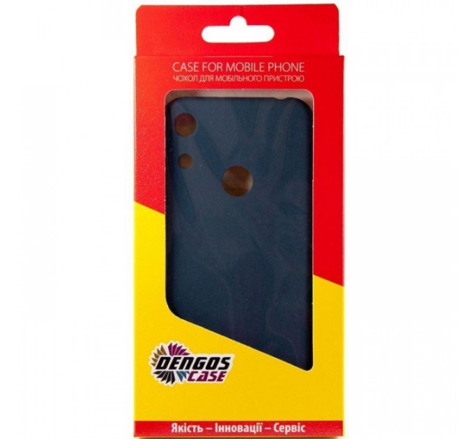 Чохол до мобільного телефона Dengos Carbon Huawei Y6s, blue (DG-TPU-CRBN-48) (DG-TPU-CRBN-48)