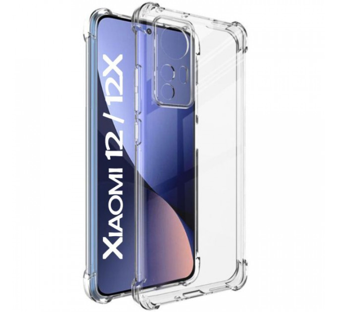 Чохол до мобільного телефона BeCover Anti-Shock Xiaomi 12 \/ 12X Clear (708629)