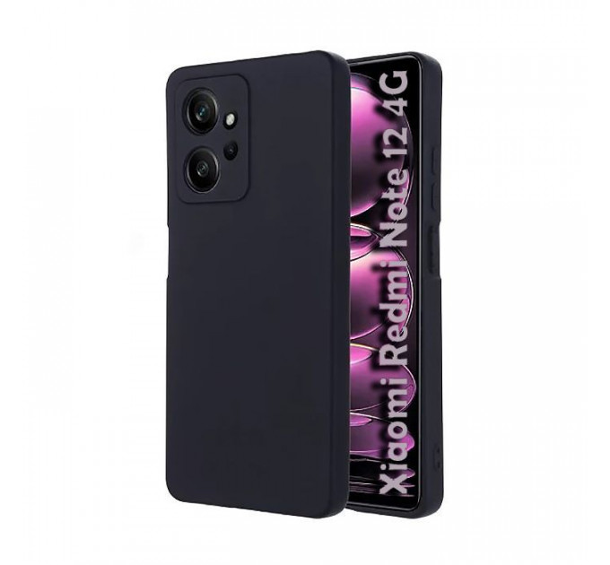 Чохол до мобільного телефона BeCover Xiaomi Redmi Note 12 4G Black (708979)