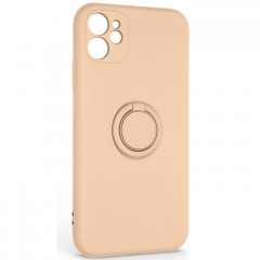 Чохол до мобільного телефона Armorstandart Icon Ring Apple iPhone 11 Pink Sand (ARM68644)