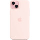 Чохол до мобільного телефона Apple iPhone 15 Plus Silicone Case with MagSafe Light Pink (MT143ZM\/A)