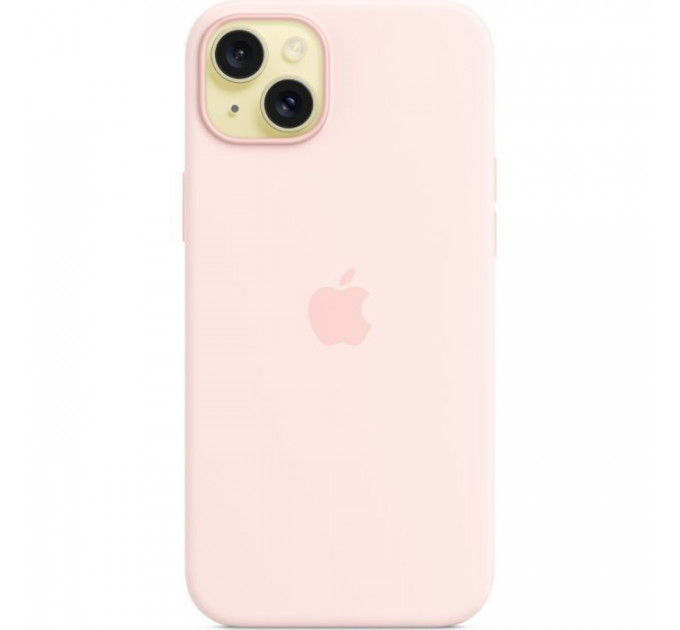 Чохол до мобільного телефона Apple iPhone 15 Plus Silicone Case with MagSafe Light Pink (MT143ZM\/A)