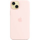Чохол до мобільного телефона Apple iPhone 15 Plus Silicone Case with MagSafe Light Pink (MT143ZM\/A)