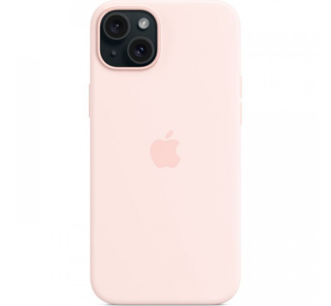 Чохол до мобільного телефона Apple iPhone 15 Plus Silicone Case with MagSafe Light Pink (MT143ZM\/A)