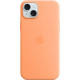 Чохол до мобільного телефона Apple iPhone 15 Plus Silicone Case with MagSafe Orange Sorbet (MT173ZM\/A)