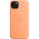 Чохол до мобільного телефона Apple iPhone 15 Plus Silicone Case with MagSafe Orange Sorbet (MT173ZM\/A)