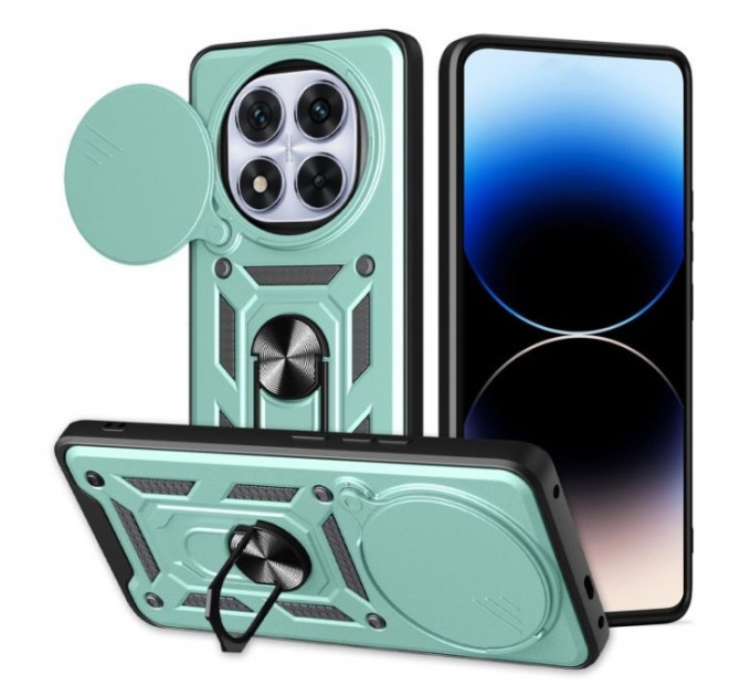 Чохол до мобільного телефона BeCover Military Xiaomi Redmi Note 14 Pro Plus 5G Dark Green (712872)