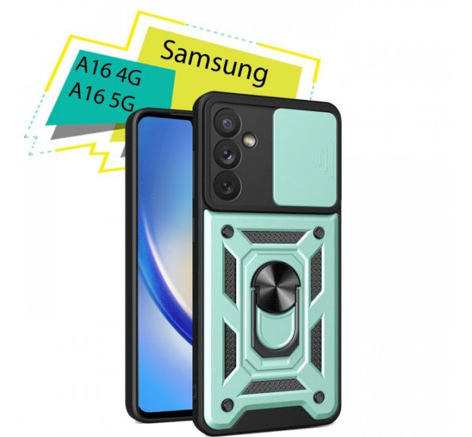 Чехол для мобильного телефона BeCover Military Samsung Galaxy A16 4G SM-A165\/A16 5G SM-A166 Dark Green (713070)
