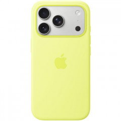 Чохол до мобільного телефона Apple Silicone iPhone 17 Pro Neon Yellow Model A3559 (MGFF4ZM\/A)