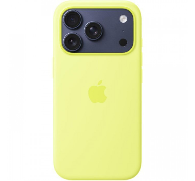 Чохол до мобільного телефона Apple Silicone iPhone 17 Pro Neon Yellow Model A3559 (MGFF4ZM\/A)