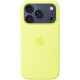 Чохол до мобільного телефона Apple Silicone iPhone 17 Pro Neon Yellow Model A3559 (MGFF4ZM\/A)