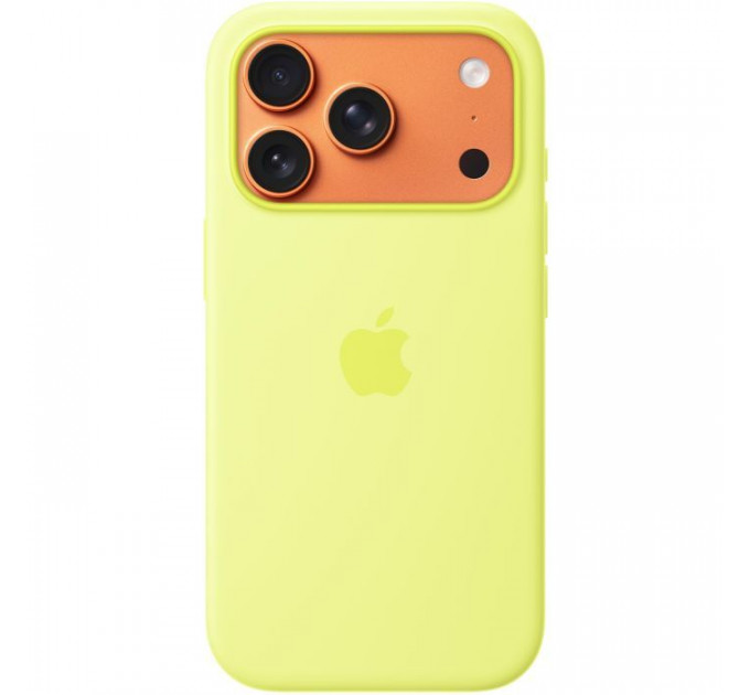 Чохол до мобільного телефона Apple Silicone iPhone 17 Pro Neon Yellow Model A3559 (MGFF4ZM\/A)