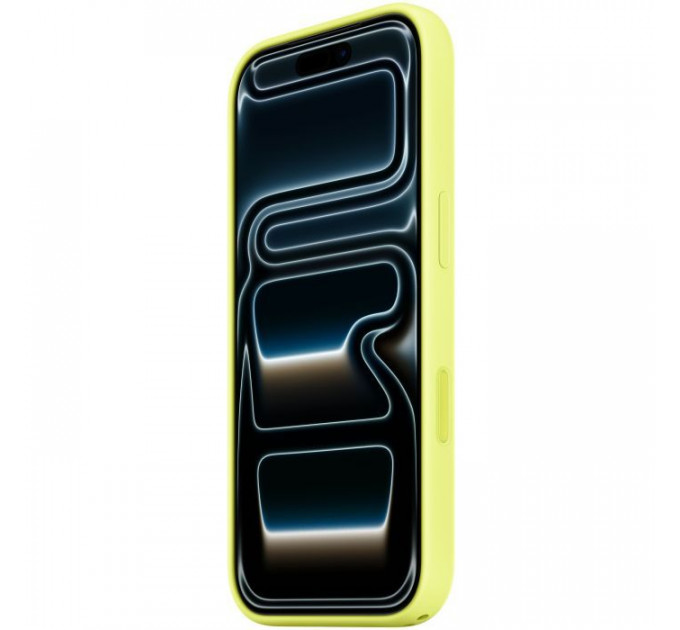Чохол до мобільного телефона Apple Silicone iPhone 17 Pro Neon Yellow Model A3559 (MGFF4ZM\/A)