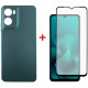 Чохол до мобільного телефона Dengos Motorola G06 Soft+glass Green (DG-KM-180)
