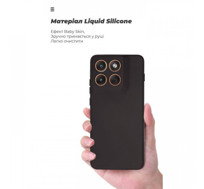 Чехол для мобильного телефона Armorstandart ICON Motorola Edge 70 5G Camera cover Black (ARM89703)