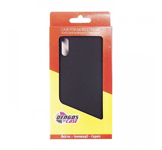 Чохол до мобільного телефона Dengos Carbon Xiaomi Redmi 9A, black (DG-TPU-CRBN-86) (DG-TPU-CRBN-86)