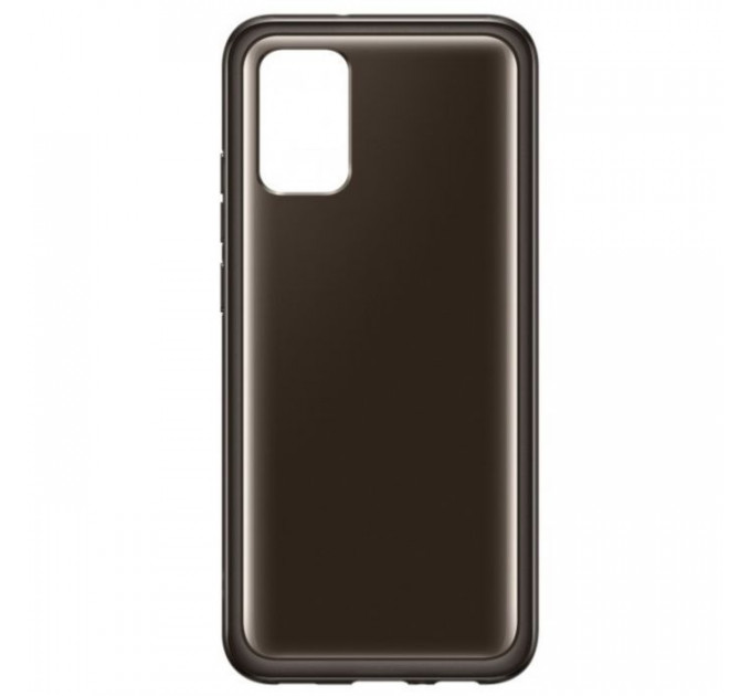 Чехол для мобильного телефона Samsung Soft Clear Cover Galaxy A02S (A025) Black (EF-QA025TBEGRU)