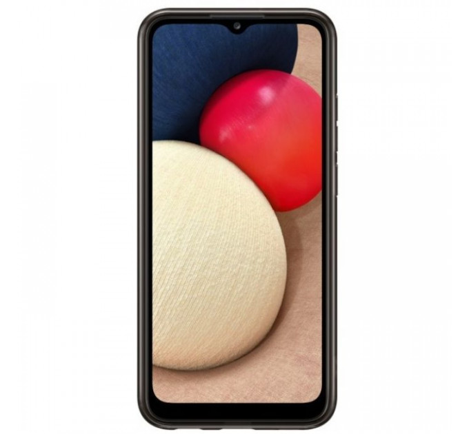 Чехол для мобильного телефона Samsung Soft Clear Cover Galaxy A02S (A025) Black (EF-QA025TBEGRU)