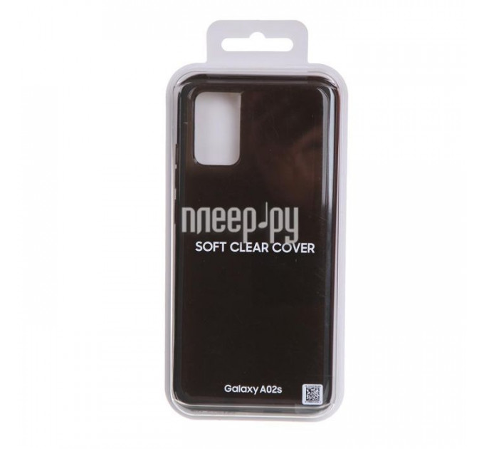 Чехол для мобильного телефона Samsung Soft Clear Cover Galaxy A02S (A025) Black (EF-QA025TBEGRU)