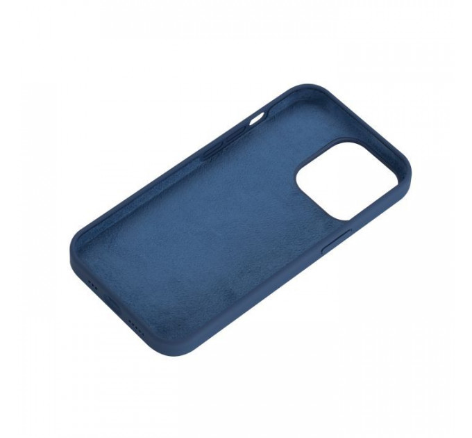 Чохол до мобільного телефона 2E Basic Apple iPhone 13 Pro, Liquid Silicone, Cobalt Blue (2E-IPH-13PR-OCLS-CB)